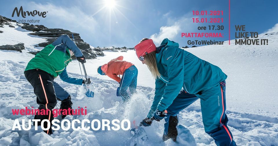 Webinar scialpinismo - Autosoccorso - 1a parte